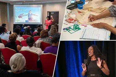 Participants engaged at VACU's Financial Success for Women Summit