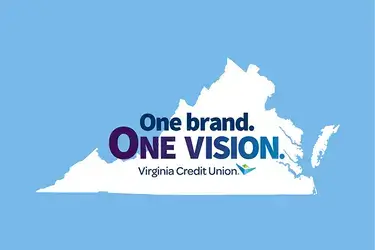 VACU one brand, one vision graphic with outline of the state of Virginia in the background